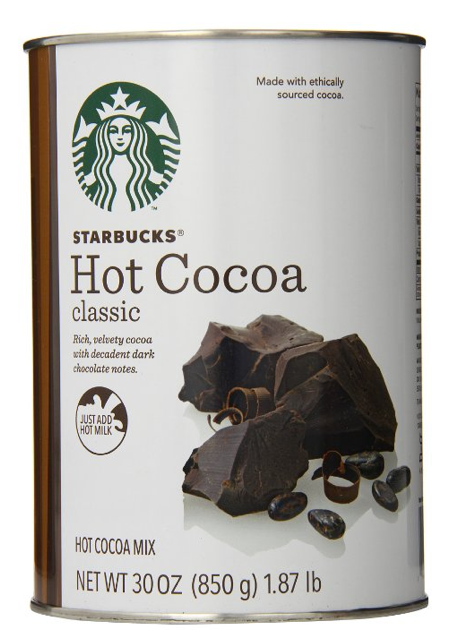 Starbucks cocoa. 