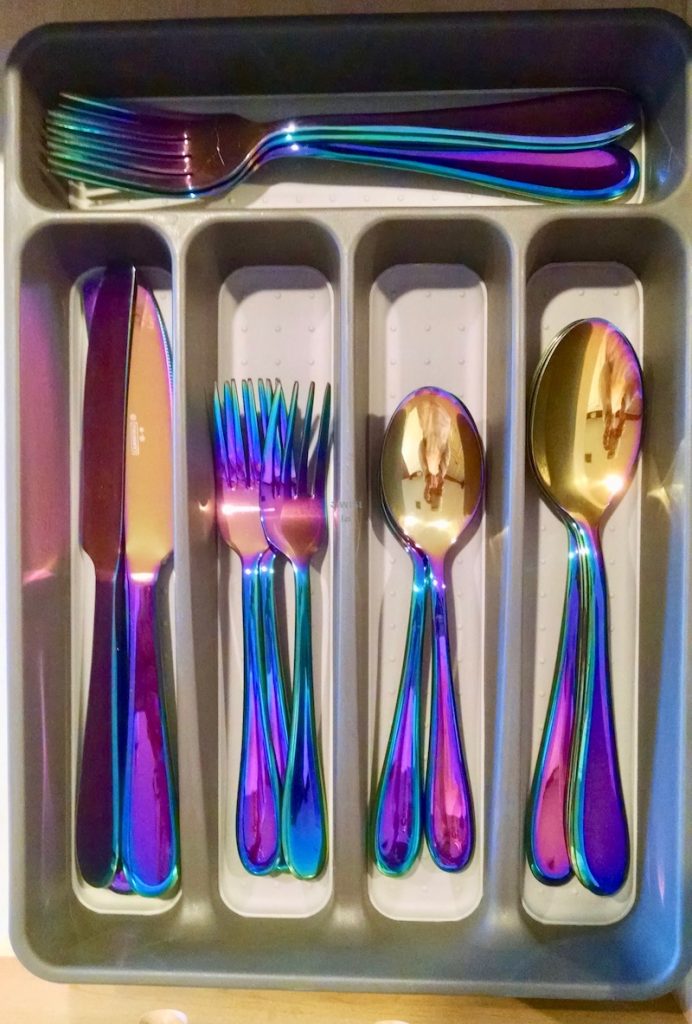 Rainbow Flatware