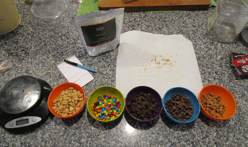 bowls of separated ingredients